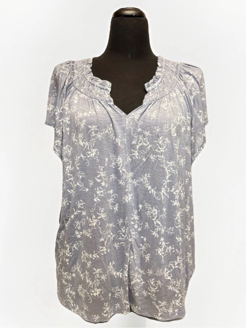 Lucky Brand Women’s Sandwash Notch Top #5838